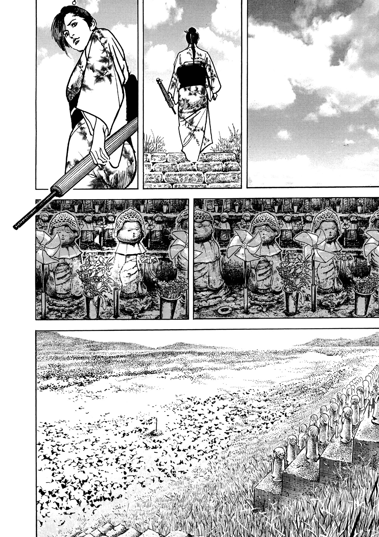 Shura Yukihime Gaiden Chapter 4 page 19 - Chapter 4: The Naked Blade Spins on a Pinwheel, the Children's Limbo is the Moon over Mui - Part 3