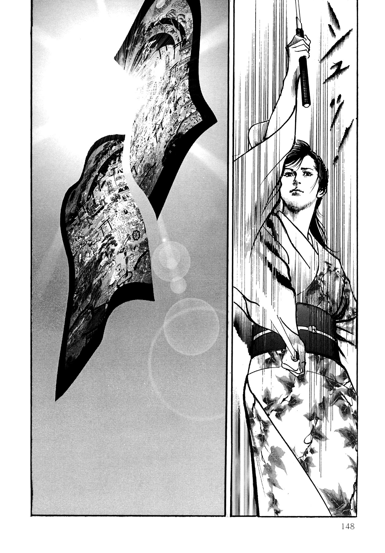 Shura Yukihime Gaiden Chapter 4 page 24 - Chapter 4: The Naked Blade Spins on a Pinwheel, the Children's Limbo is the Moon over Mui - Part 3