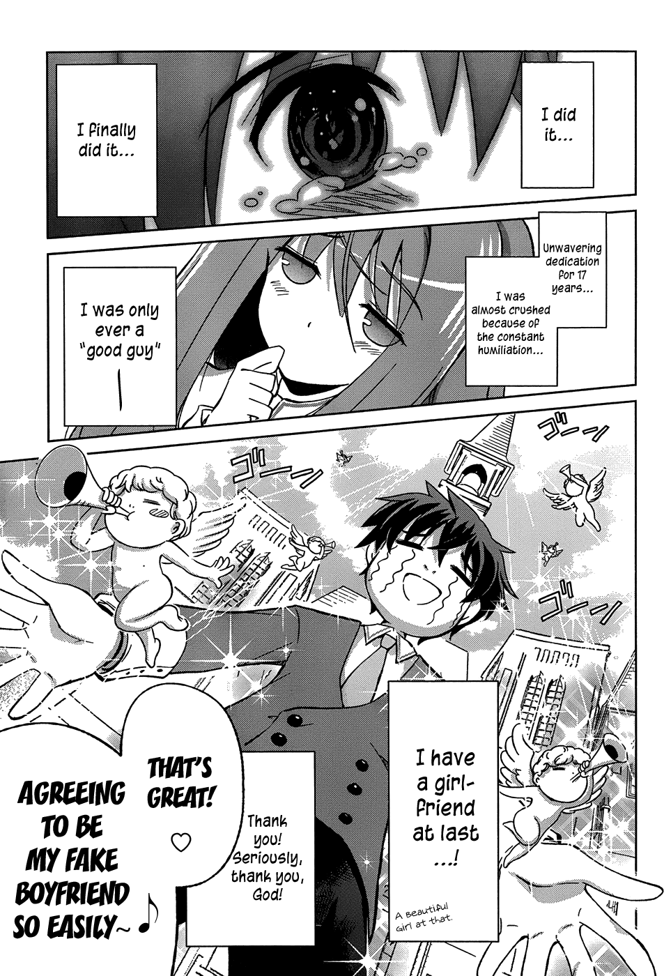 Shurabara! Chapter 1.2 page 11 - Chapter 1 v2 : Taking Up 3 Girlfriends...!?