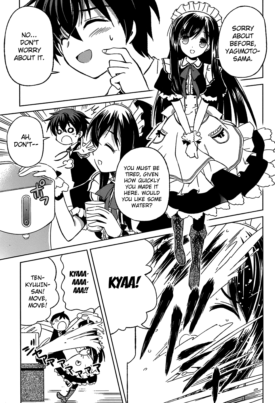 Shurabara! Chapter 1.2 page 21 - Chapter 1 v2 : Taking Up 3 Girlfriends...!?