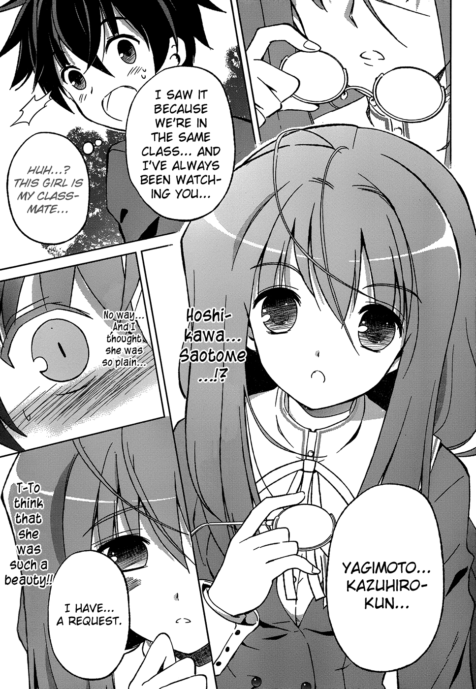 Shurabara! Chapter 1.2 page 9 - Chapter 1 v2 : Taking Up 3 Girlfriends...!?
