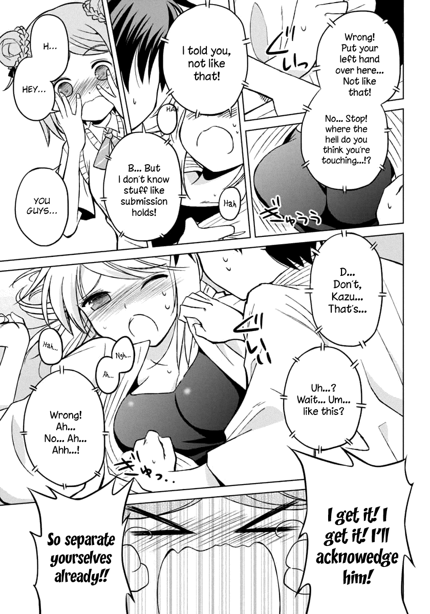 Shurabara! Chapter 10.2 page 18 - Chapter 10 v2 : A heart-filled fist