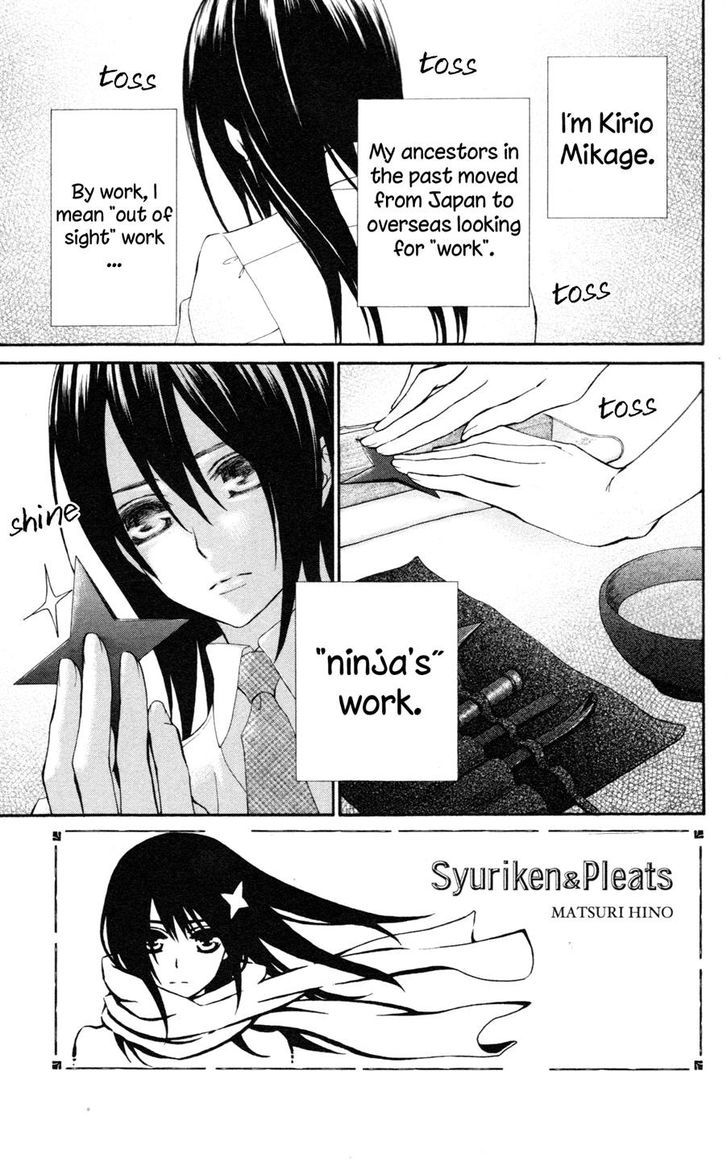 Shuriken to Pleats Chapter 6 page 4 - Chapter 6