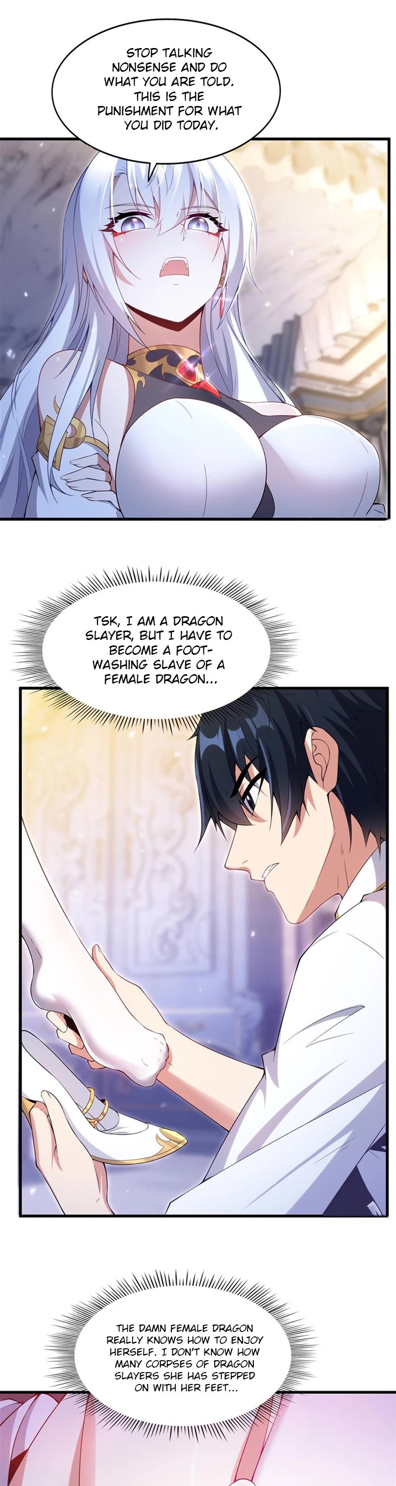 Shut Up, Evil Dragon! I Don't Want to Raise a Child With You Anymore Chapter 10 page 11 - Chapter 10: The tiger is bullied by the dragon
