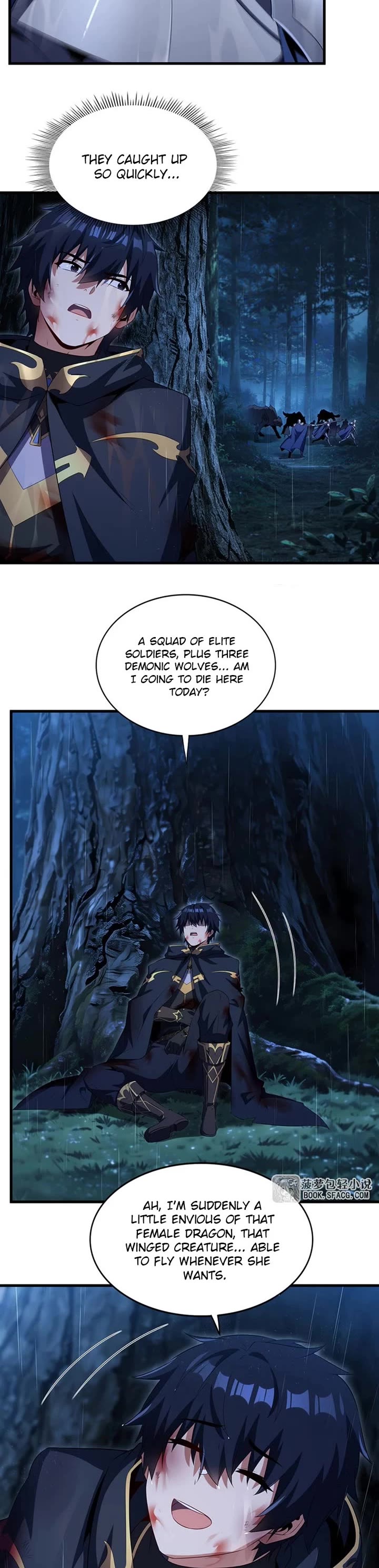 Shut Up, Evil Dragon! I Don't Want to Raise a Child With You Anymore Chapter 106 page 23 - Chapter 106: Reunion in the Rain
