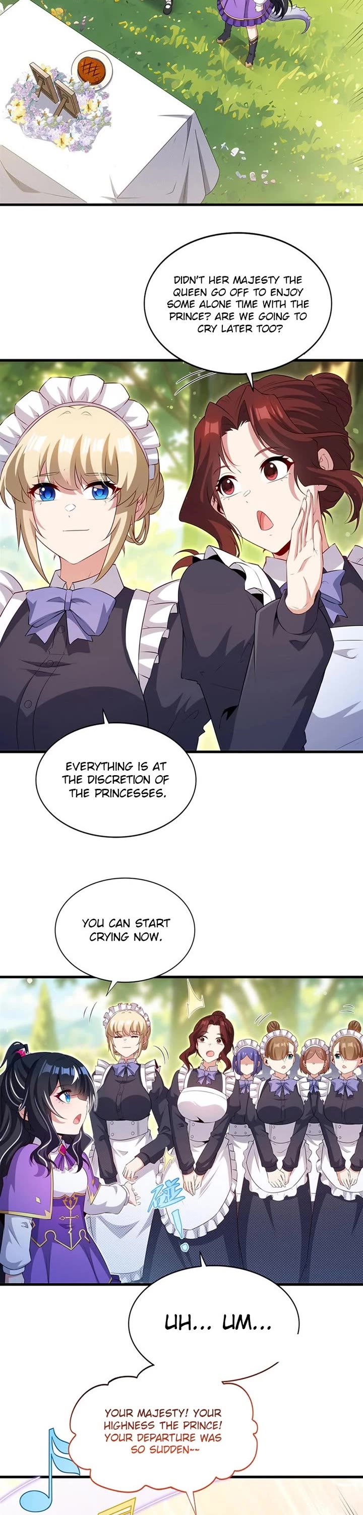 Shut Up, Evil Dragon! I Don't Want to Raise a Child With You Anymore Chapter 109 page 12 - Chapter 109: The Great Filial Piety in the Hall