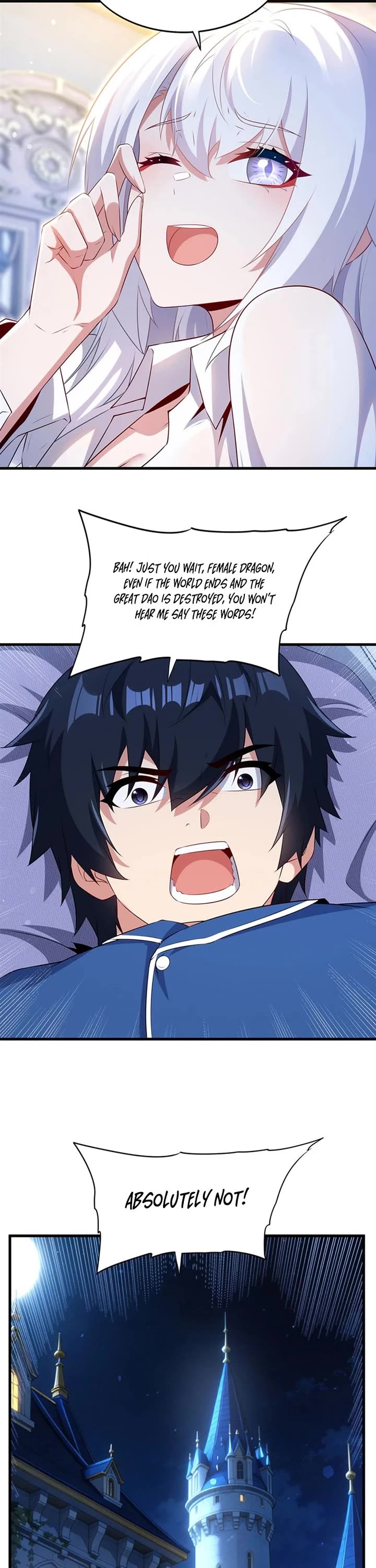 Shut Up, Evil Dragon! I Don't Want to Raise a Child With You Anymore Chapter 111 page 16 - Chapter 111: The Silver Dragon Queen wants me to confess my love