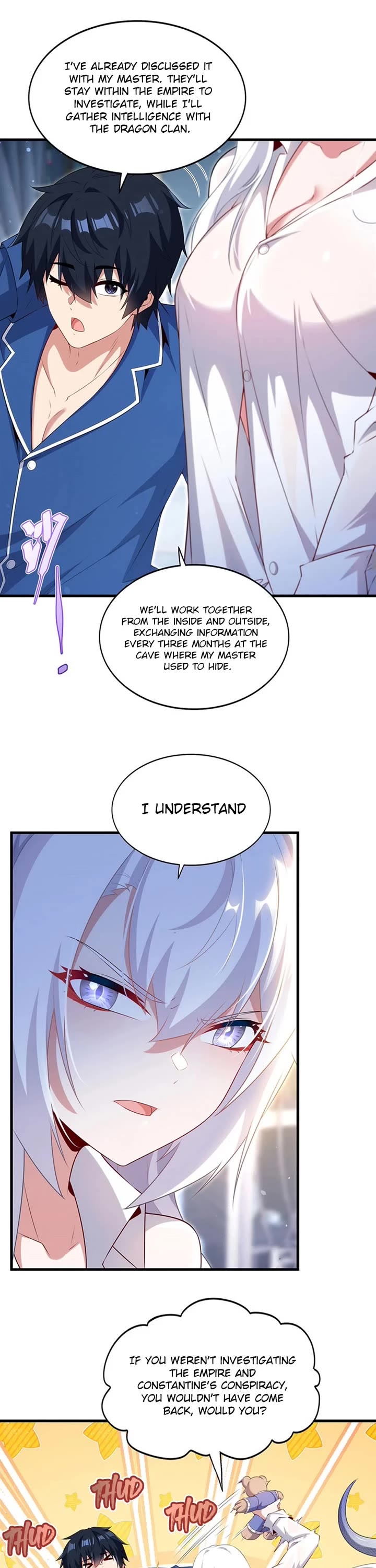 Shut Up, Evil Dragon! I Don't Want to Raise a Child With You Anymore Chapter 111 page 9 - Chapter 111: The Silver Dragon Queen wants me to confess my love