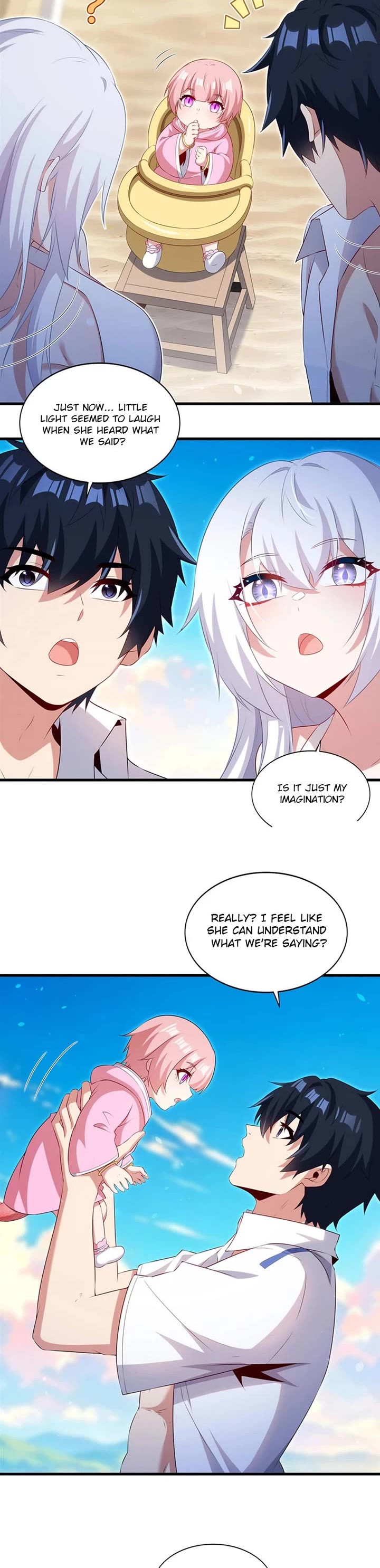 Shut Up, Evil Dragon! I Don't Want to Raise a Child With You Anymore Chapter 113 page 13 - Chapter 113: Beach Vacation