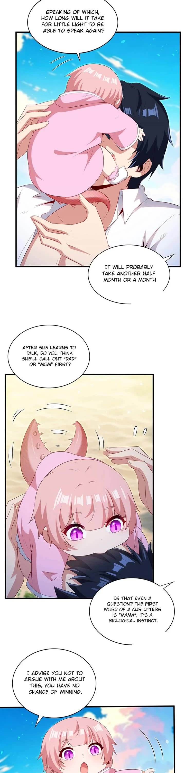 Shut Up, Evil Dragon! I Don't Want to Raise a Child With You Anymore Chapter 113 page 16 - Chapter 113: Beach Vacation