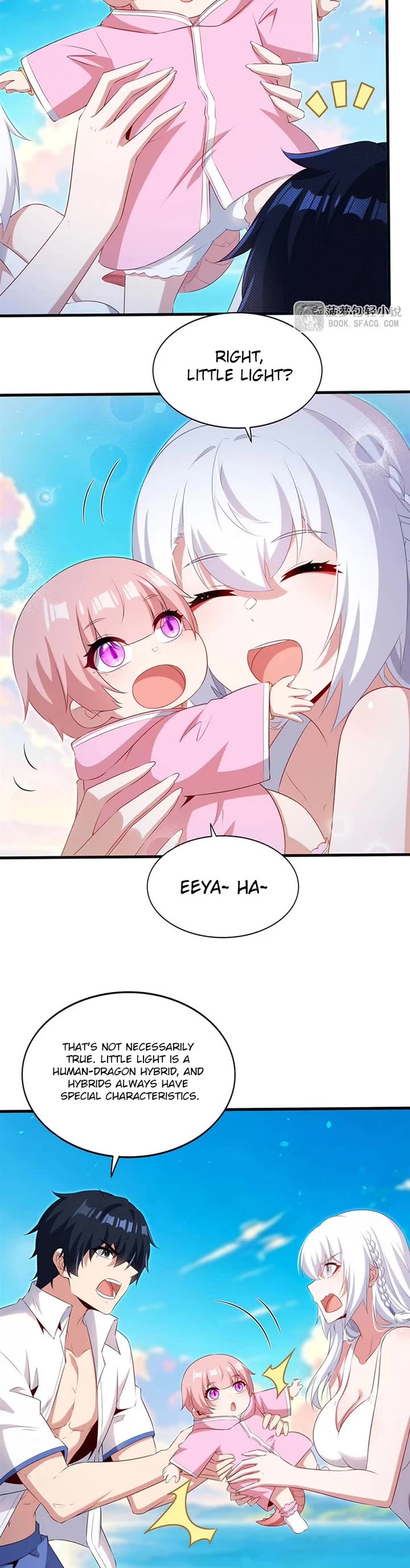 Shut Up, Evil Dragon! I Don't Want to Raise a Child With You Anymore Chapter 113 page 17 - Chapter 113: Beach Vacation