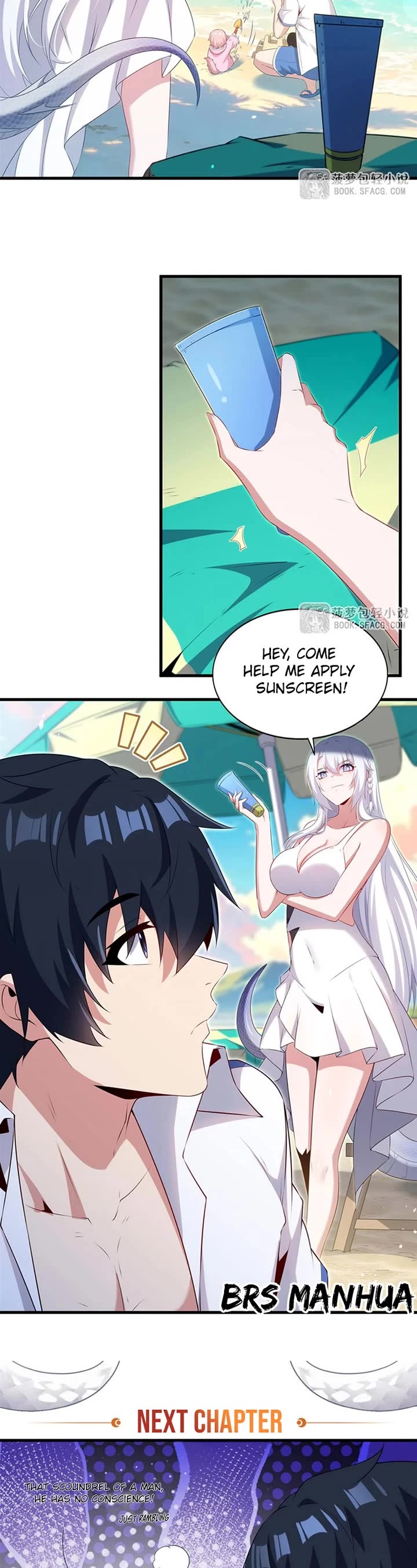 Shut Up, Evil Dragon! I Don't Want to Raise a Child With You Anymore Chapter 113 page 20 - Chapter 113: Beach Vacation