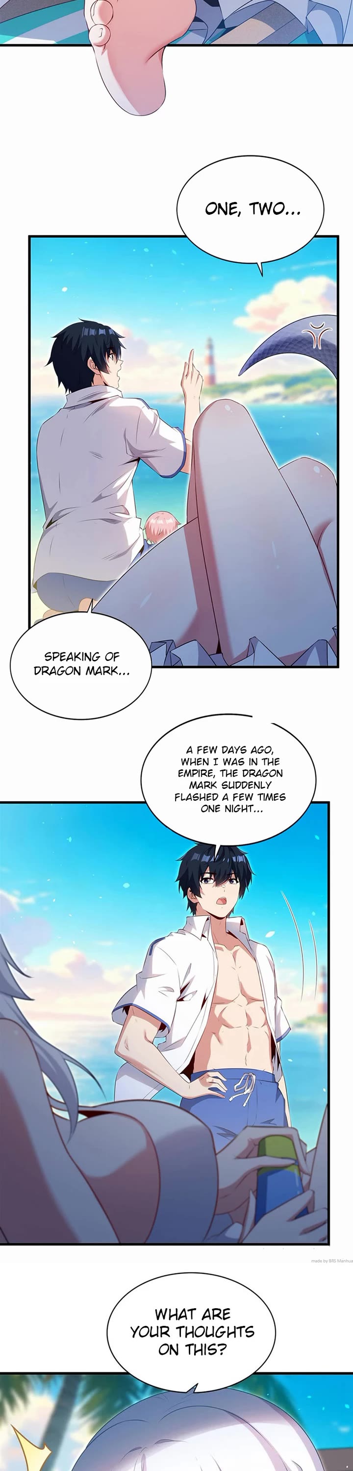 Shut Up, Evil Dragon! I Don't Want to Raise a Child With You Anymore Chapter 114 page 2 - Chapter 114: Apply Sunscreen to me