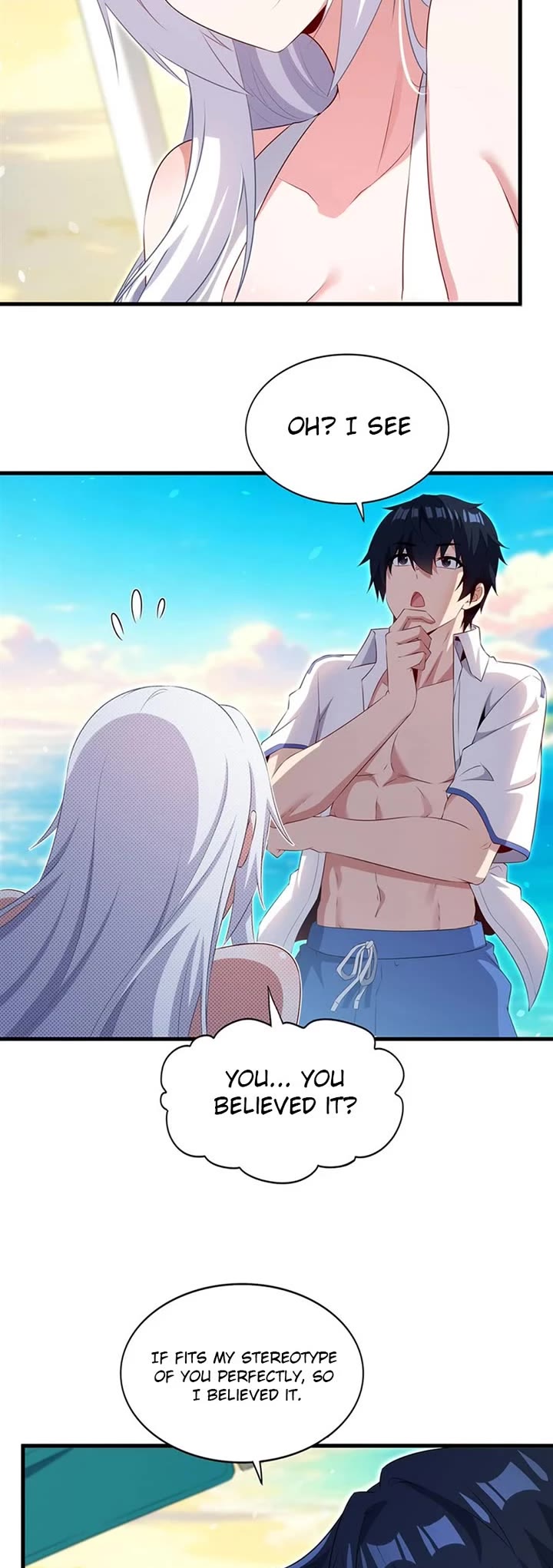 Shut Up, Evil Dragon! I Don't Want to Raise a Child With You Anymore Chapter 114 page 4 - Chapter 114: Apply Sunscreen to me
