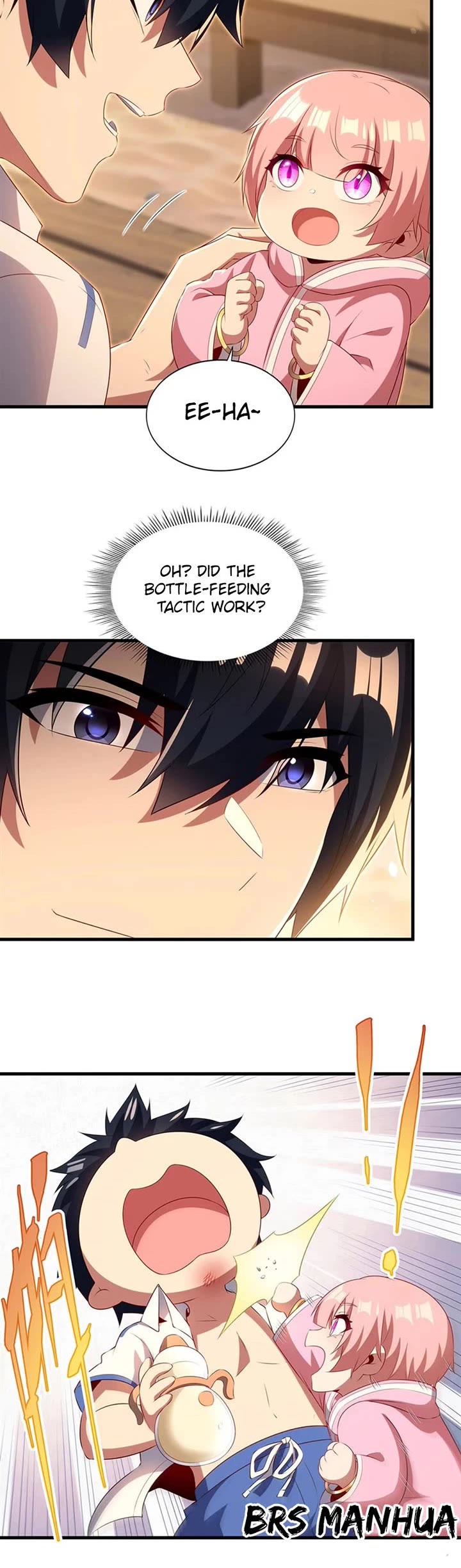 Shut Up, Evil Dragon! I Don't Want to Raise a Child With You Anymore Chapter 115 page 10 - Chapter 115: Dad got beaten again