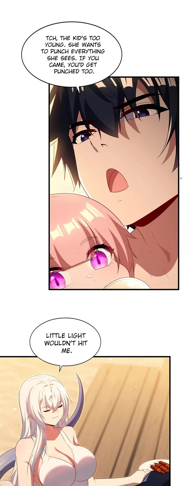 Shut Up, Evil Dragon! I Don't Want to Raise a Child With You Anymore Chapter 115 page 4 - Chapter 115: Dad got beaten again