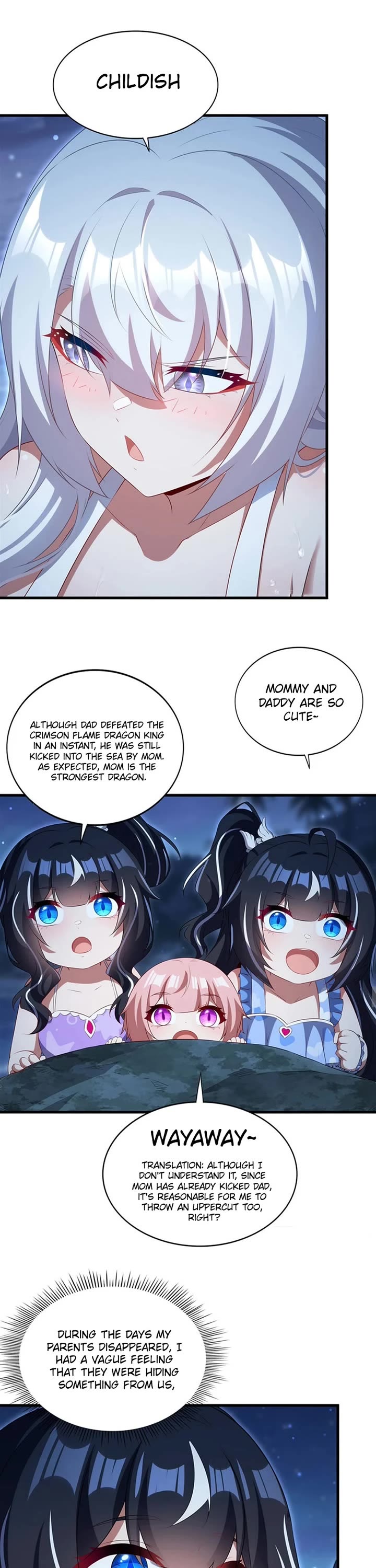 Shut Up, Evil Dragon! I Don't Want to Raise a Child With You Anymore Chapter 116 page 11 - Chapter 116: What does kissing feel like?