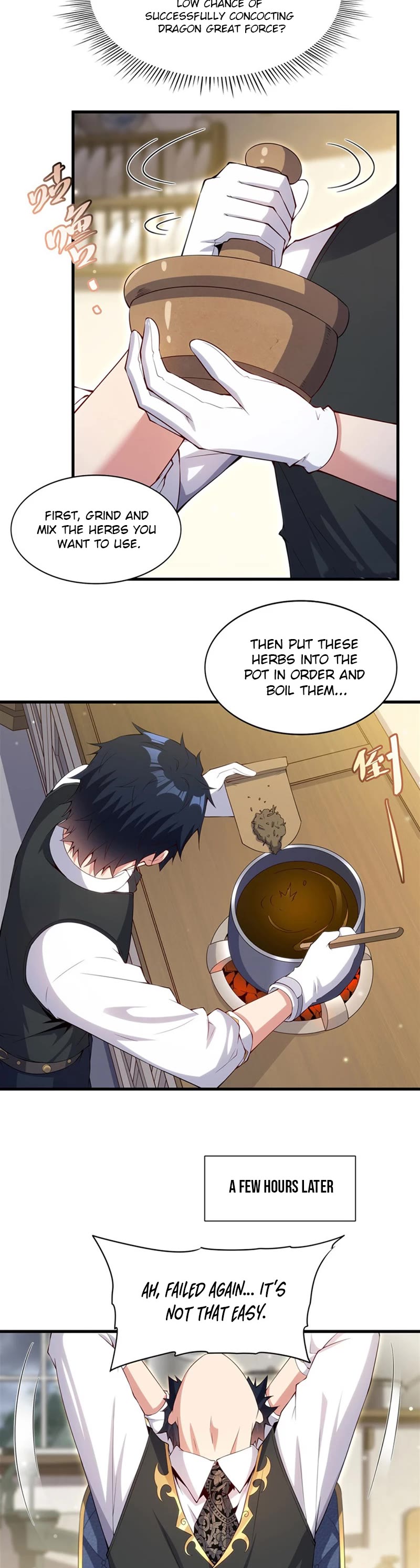 Shut Up, Evil Dragon! I Don't Want to Raise a Child With You Anymore Chapter 14 page 3 - Chapter 14: Leon's Determination