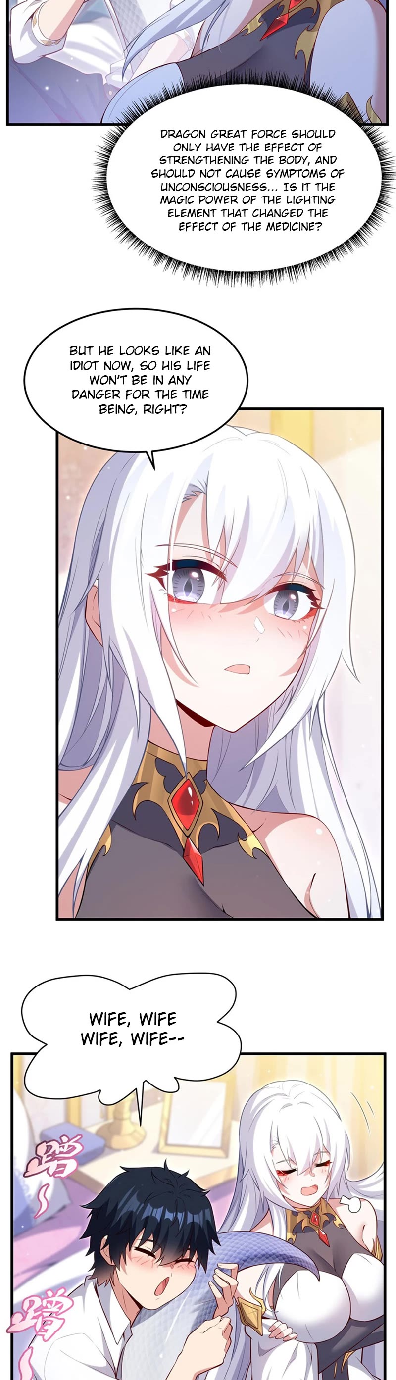 Shut Up, Evil Dragon! I Don't Want to Raise a Child With You Anymore Chapter 15 page 8 - Chapter 15: Dragon Great Force