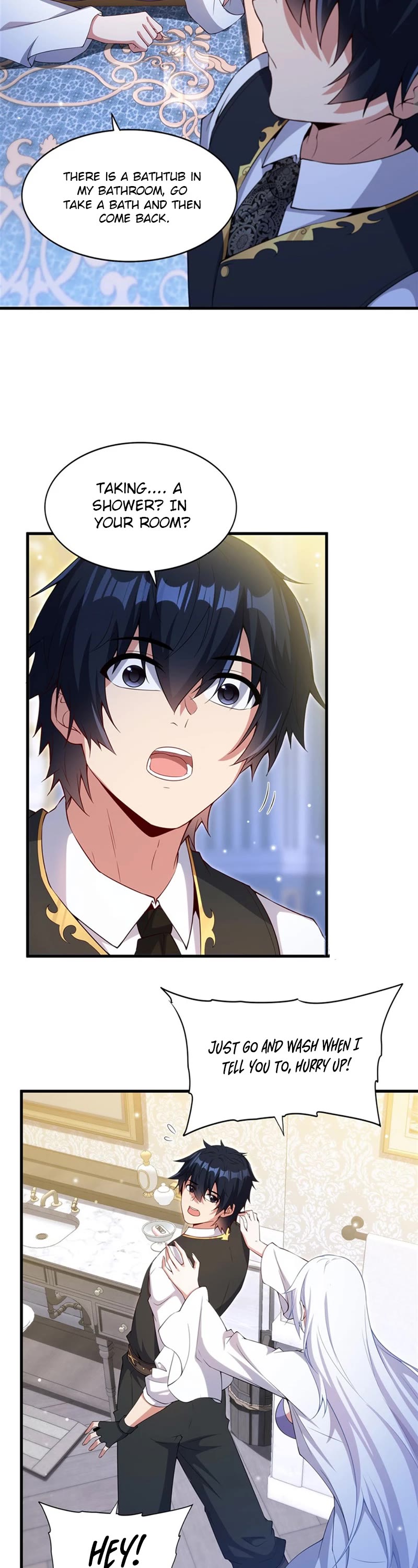 Shut Up, Evil Dragon! I Don't Want to Raise a Child With You Anymore Chapter 19 page 16 - Chapter 19: Bathing Together