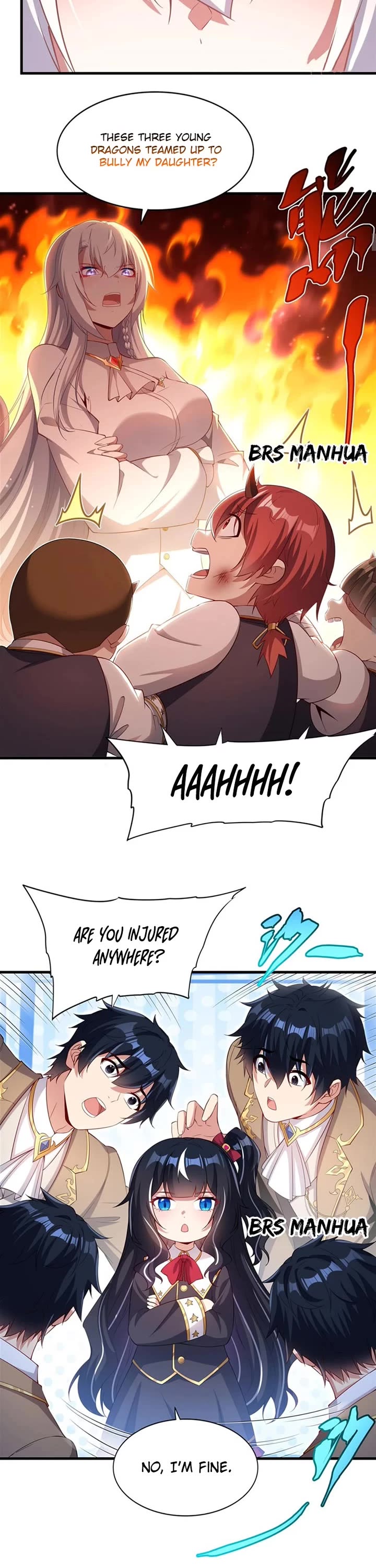 Shut Up, Evil Dragon! I Don't Want to Raise a Child With You Anymore Chapter 33 page 11 - Chapter 33: Silver Dragon Teacher's Training