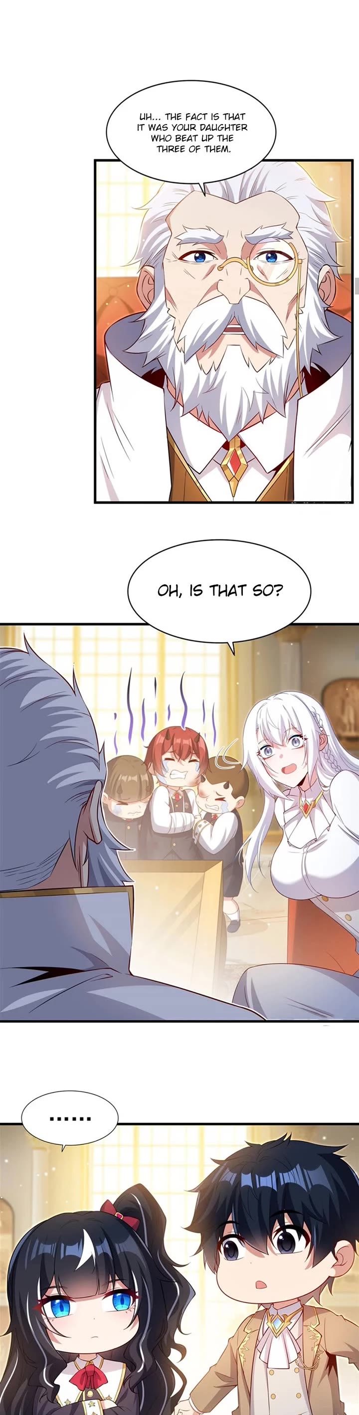 Shut Up, Evil Dragon! I Don't Want to Raise a Child With You Anymore Chapter 33 page 12 - Chapter 33: Silver Dragon Teacher's Training