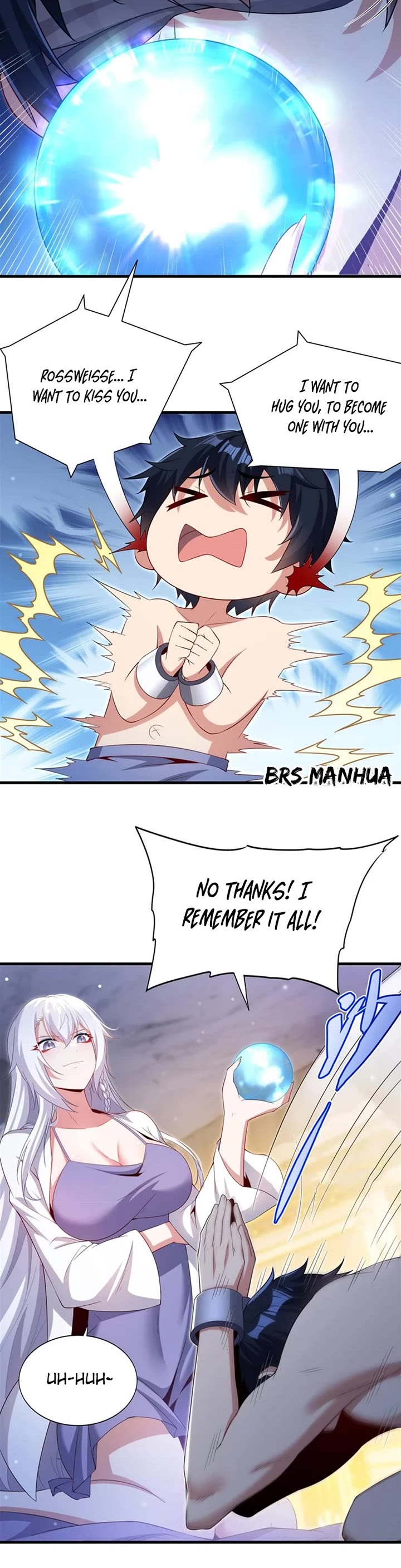 Shut Up, Evil Dragon! I Don't Want to Raise a Child With You Anymore Chapter 33 page 4 - Chapter 33: Silver Dragon Teacher's Training