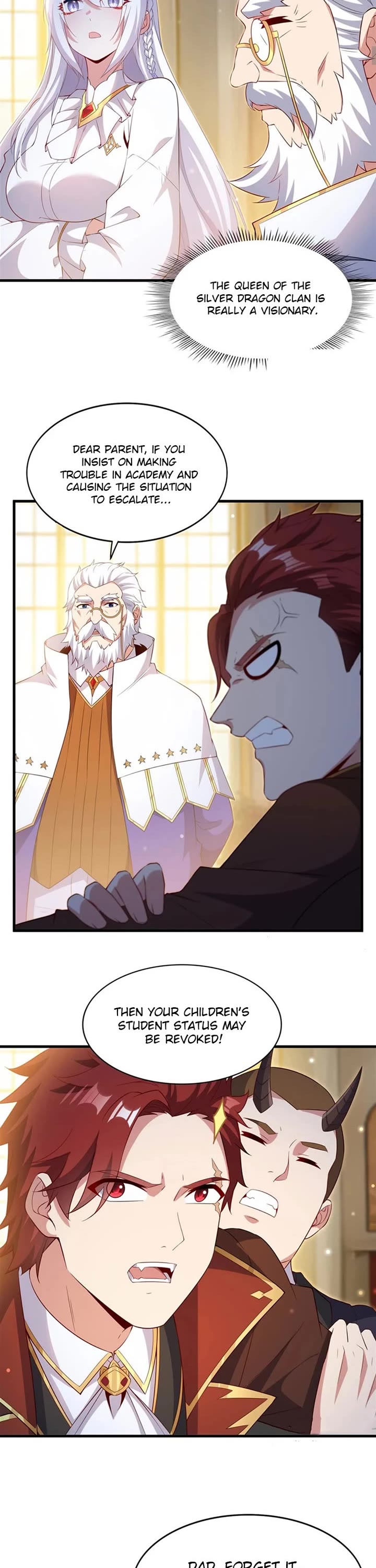 Shut Up, Evil Dragon! I Don't Want to Raise a Child With You Anymore Chapter 34 page 12 - Chapter 34: Academy Disciplinary Actions