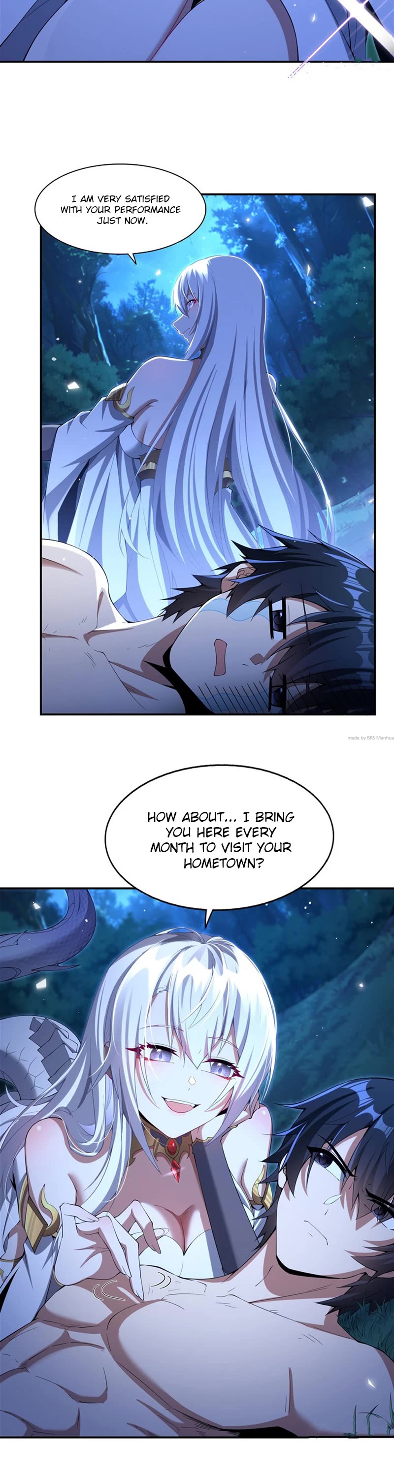 Shut Up, Evil Dragon! I Don't Want to Raise a Child With You Anymore Chapter 4 page 2 - Chapter 4: The King of Hard Talk