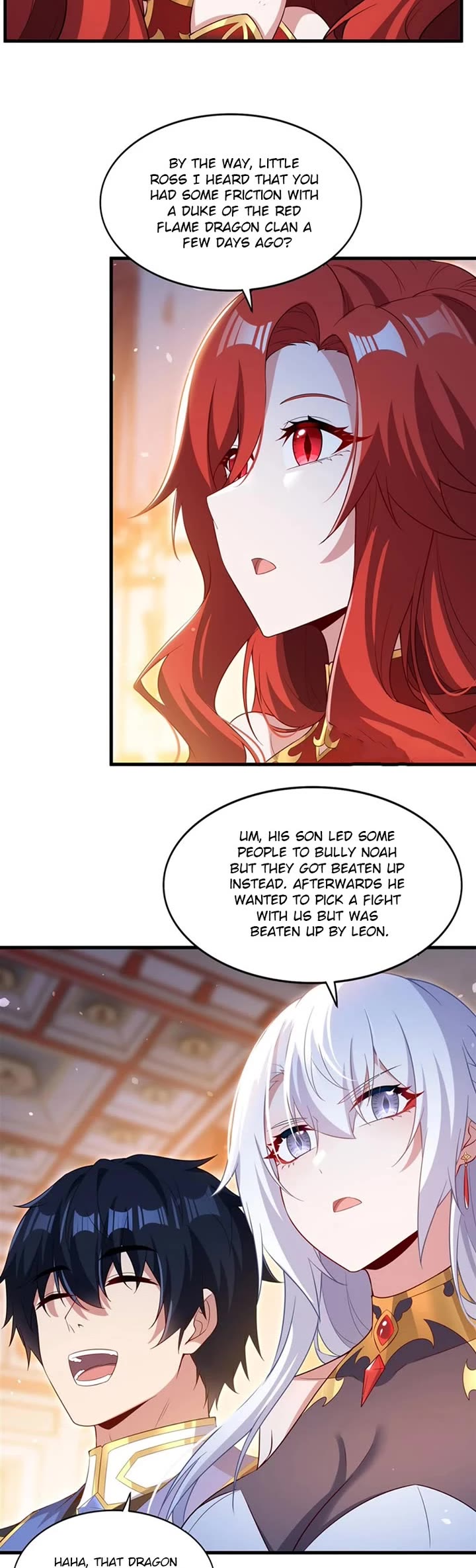 Shut Up, Evil Dragon! I Don't Want to Raise a Child With You Anymore Chapter 42 page 3 - Chapter 42: Protecting his Wife