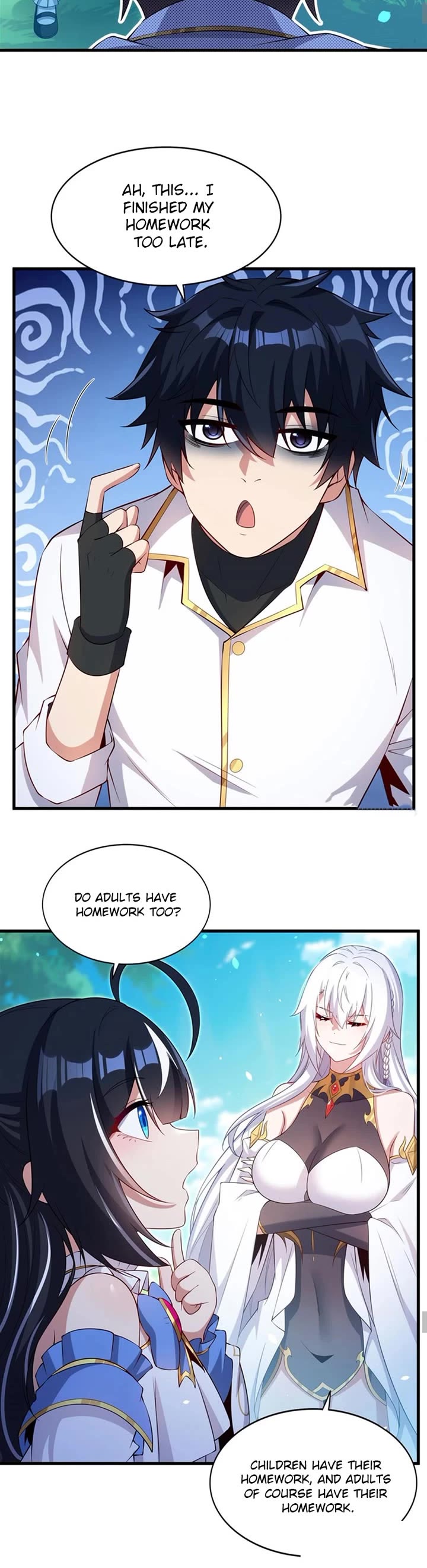 Shut Up, Evil Dragon! I Don't Want to Raise a Child With You Anymore Chapter 44 page 13 - Chapter 44: Homework Submission