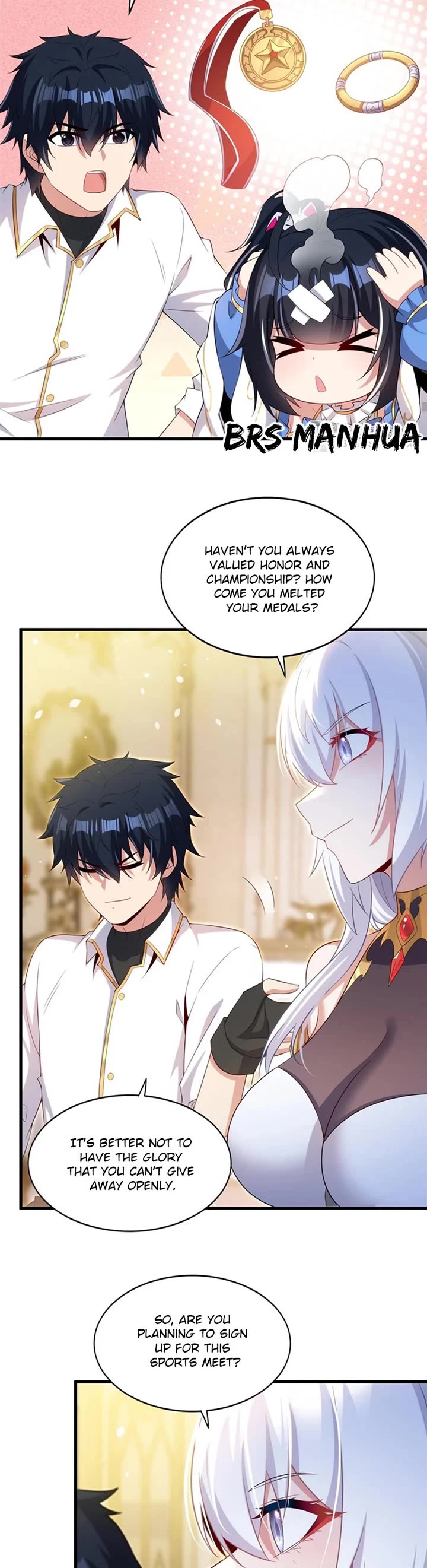 Shut Up, Evil Dragon! I Don't Want to Raise a Child With You Anymore Chapter 46 page 14 - Chapter 46: Family Sports Meet