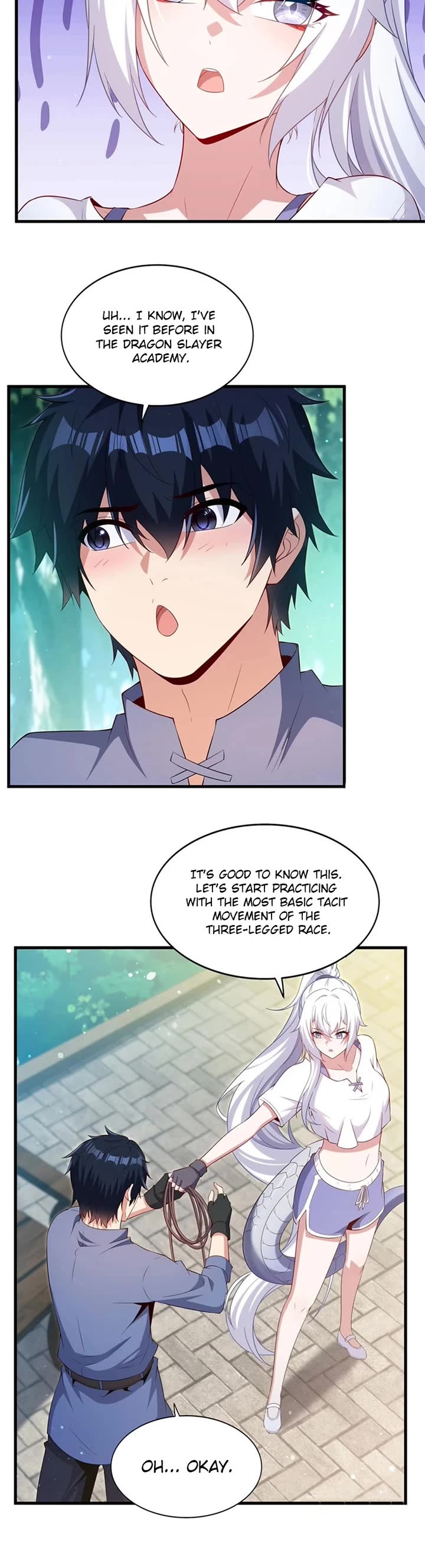 Shut Up, Evil Dragon! I Don't Want to Raise a Child With You Anymore Chapter 47 page 10 - Chapter 47: Tacit Understanding Training
