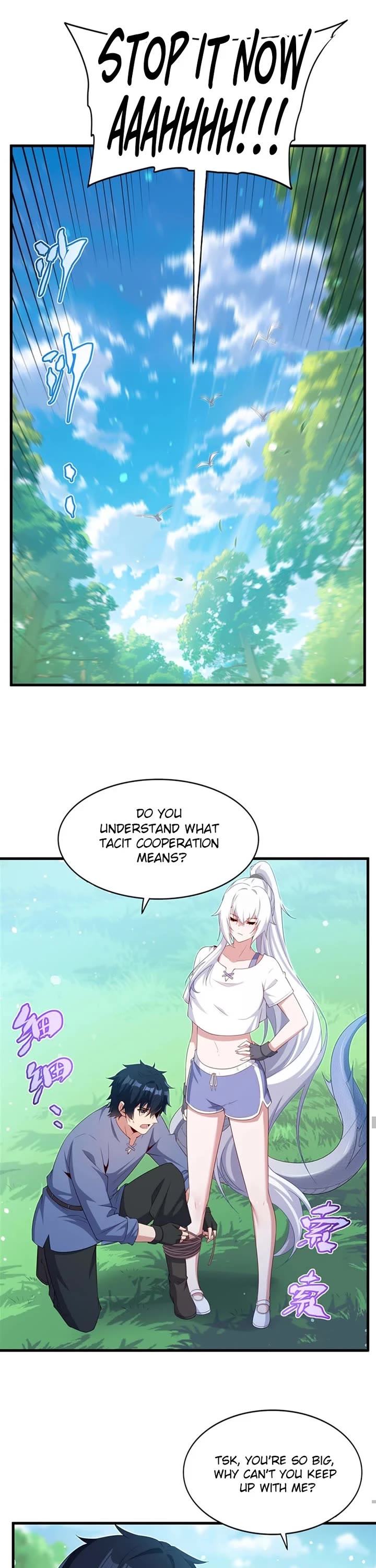 Shut Up, Evil Dragon! I Don't Want to Raise a Child With You Anymore Chapter 47 page 16 - Chapter 47: Tacit Understanding Training