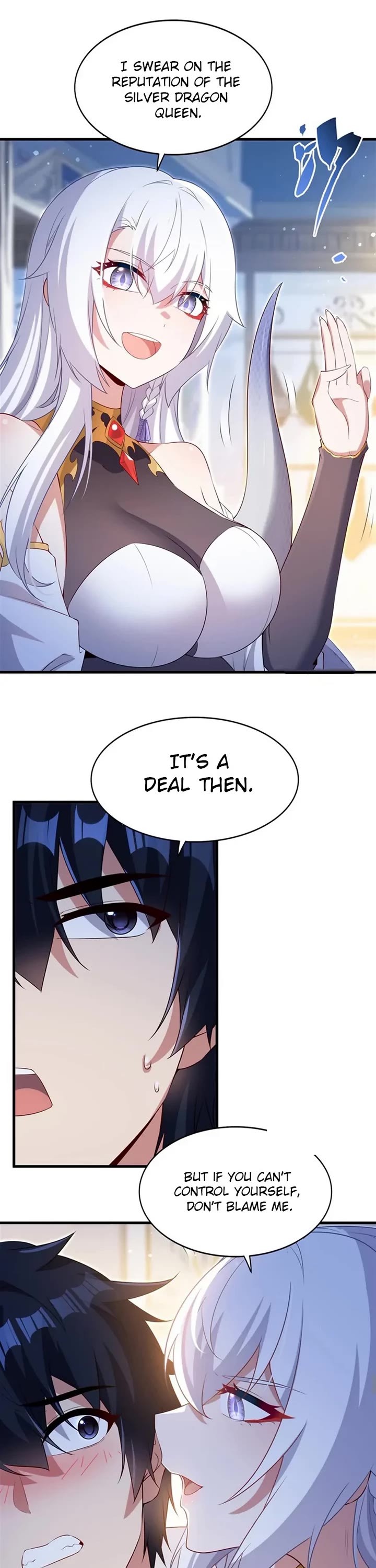 Shut Up, Evil Dragon! I Don't Want to Raise a Child With You Anymore Chapter 52 page 11 - Chapter 52: Swimsuit, do you like it?