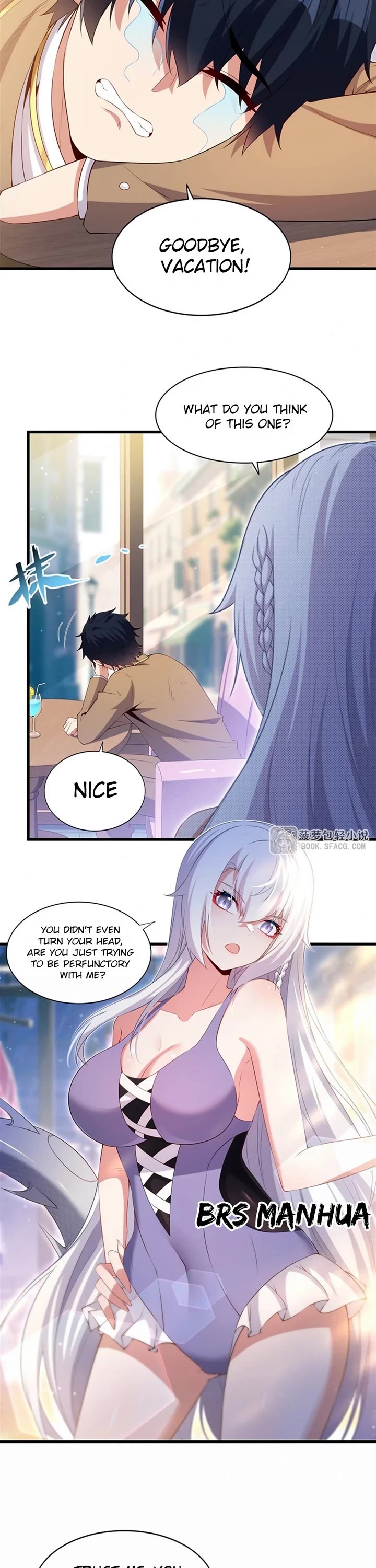 Shut Up, Evil Dragon! I Don't Want to Raise a Child With You Anymore Chapter 52 page 3 - Chapter 52: Swimsuit, do you like it?