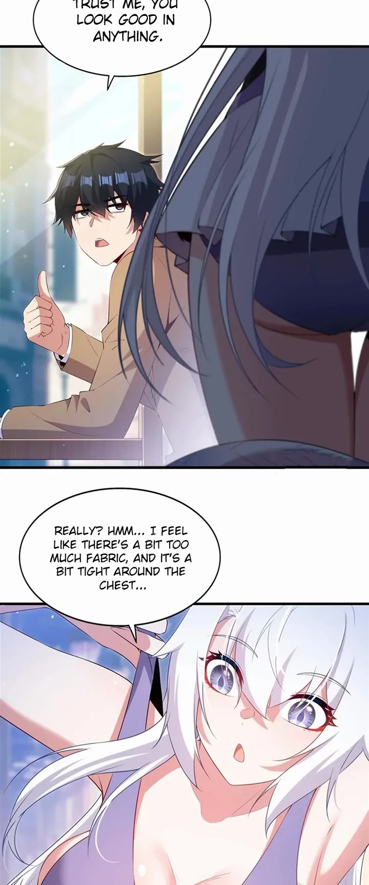Shut Up, Evil Dragon! I Don't Want to Raise a Child With You Anymore Chapter 52 page 4 - Chapter 52: Swimsuit, do you like it?