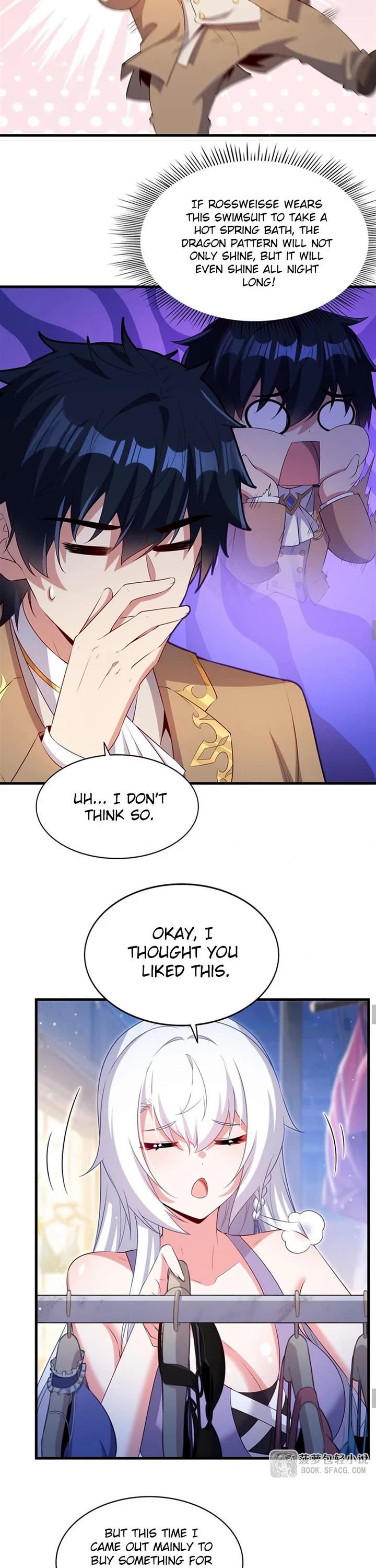Shut Up, Evil Dragon! I Don't Want to Raise a Child With You Anymore Chapter 52 page 7 - Chapter 52: Swimsuit, do you like it?
