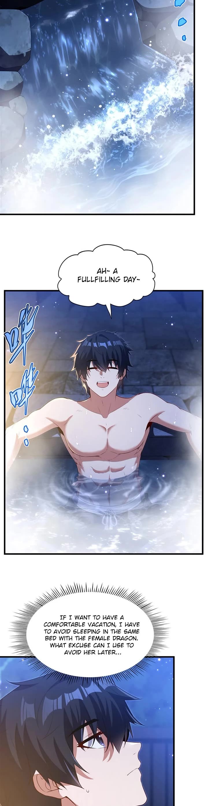 Shut Up, Evil Dragon! I Don't Want to Raise a Child With You Anymore Chapter 55 page 3 - Chapter 55: Shared Hot Spring Bath