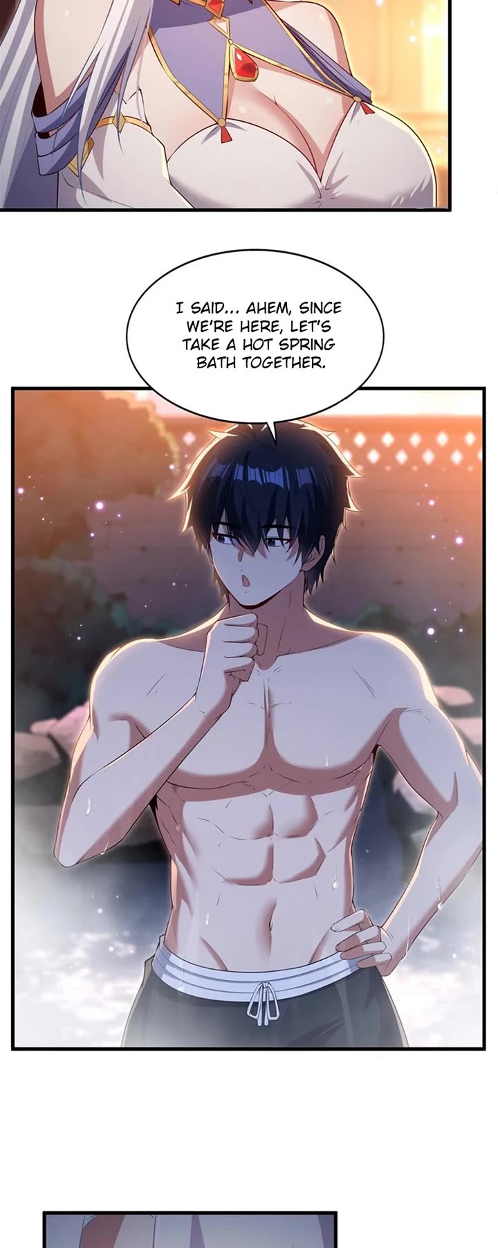 Shut Up, Evil Dragon! I Don't Want to Raise a Child With You Anymore Chapter 55 page 8 - Chapter 55: Shared Hot Spring Bath