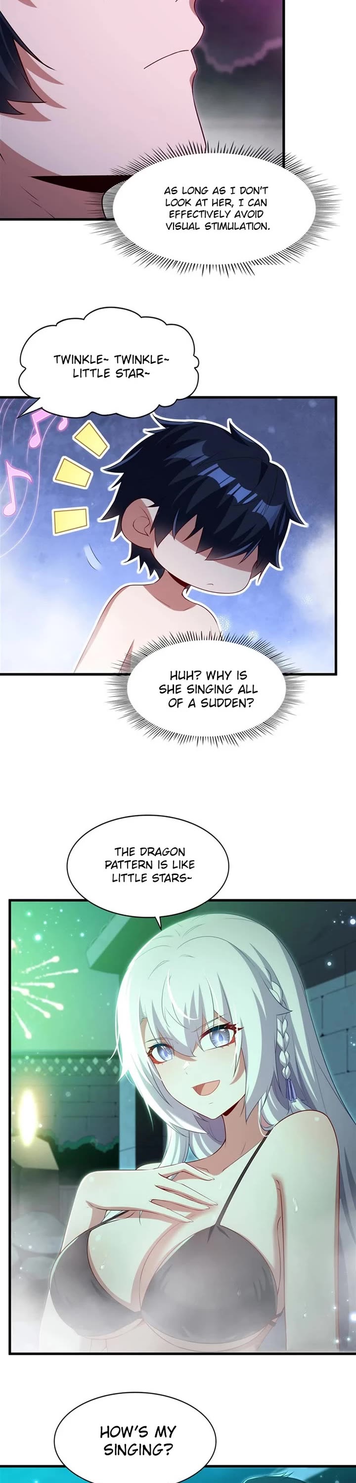 Shut Up, Evil Dragon! I Don't Want to Raise a Child With You Anymore Chapter 56 page 8 - Chapter 56: Moonlight Kiss