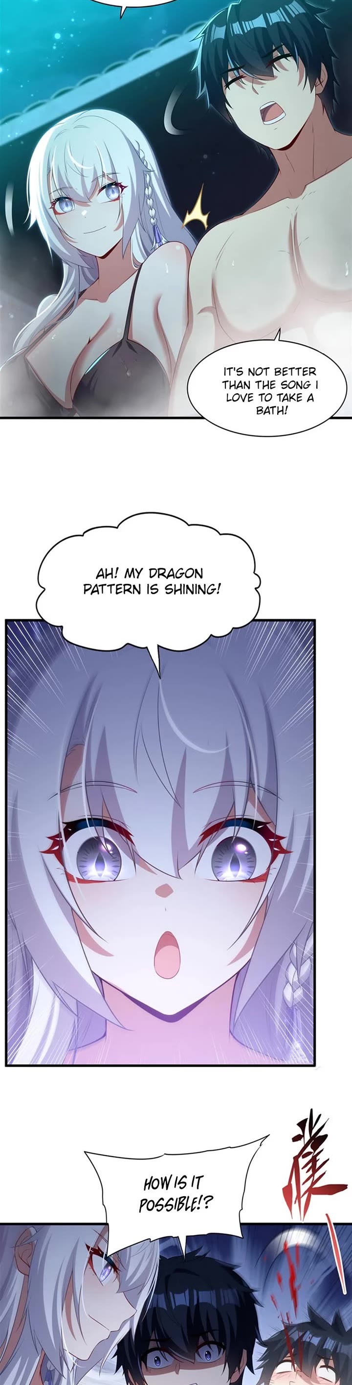 Shut Up, Evil Dragon! I Don't Want to Raise a Child With You Anymore Chapter 56 page 9 - Chapter 56: Moonlight Kiss