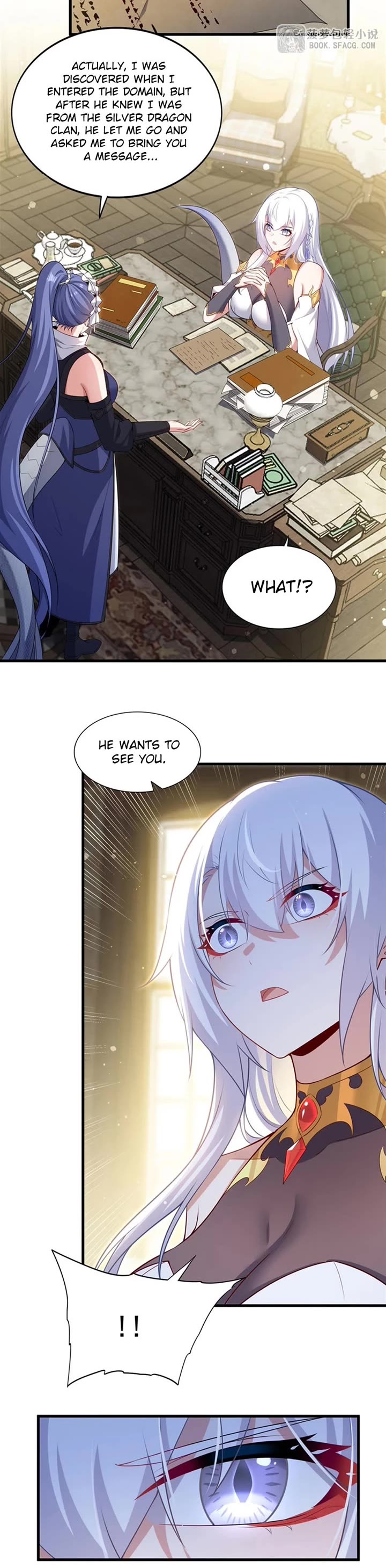 Shut Up, Evil Dragon! I Don't Want to Raise a Child With You Anymore Chapter 58 page 4 - Chapter 58: Leon's White Moonlight
