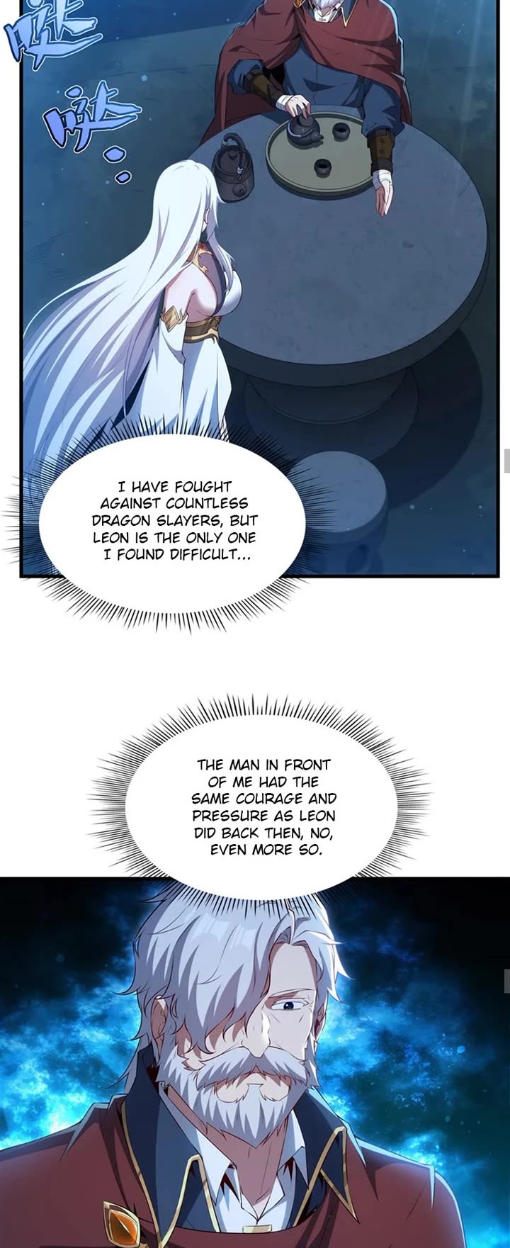 Shut Up, Evil Dragon! I Don't Want to Raise a Child With You Anymore Chapter 58 page 8 - Chapter 58: Leon's White Moonlight