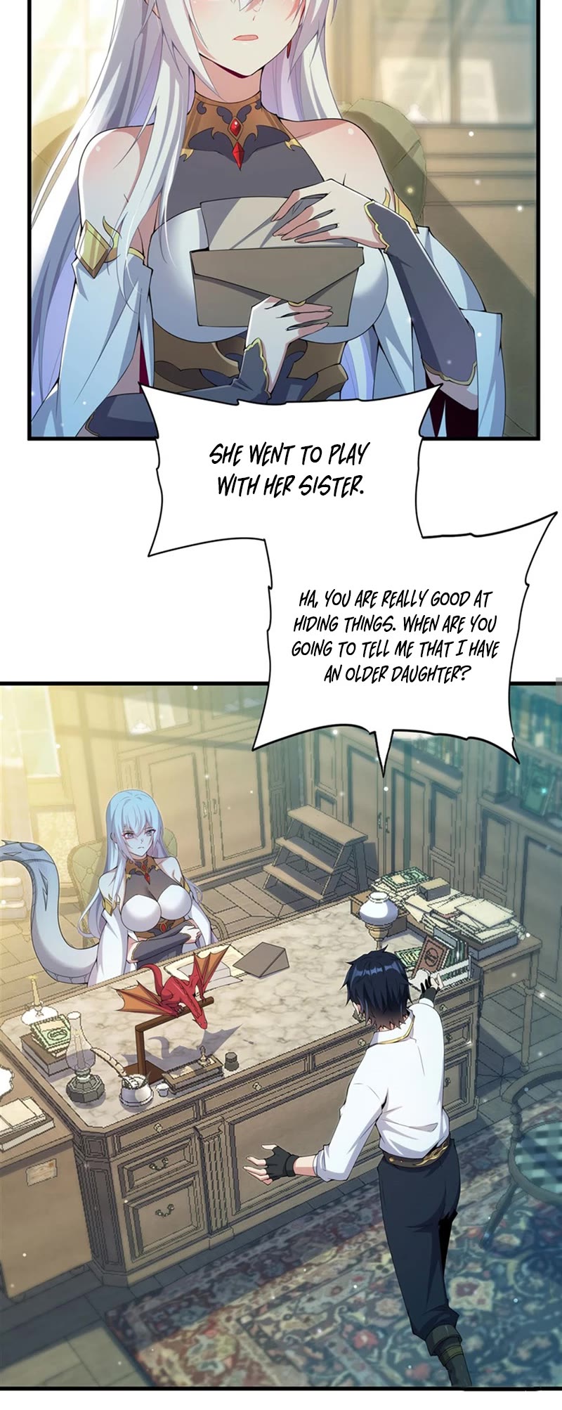 Shut Up, Evil Dragon! I Don't Want to Raise a Child With You Anymore Chapter 6 page 10 - Chapter 6: Two hits in one shot