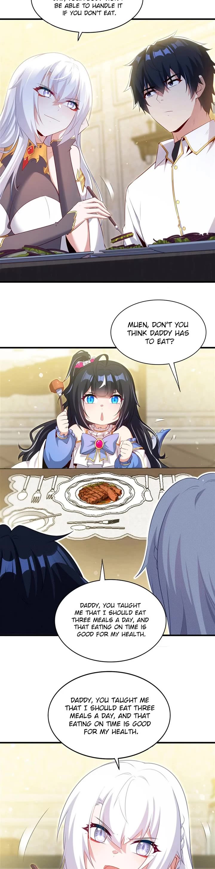 Shut Up, Evil Dragon! I Don't Want to Raise a Child With You Anymore Chapter 74 page 8 - Chapter 74: Please cooperate with the treatment
