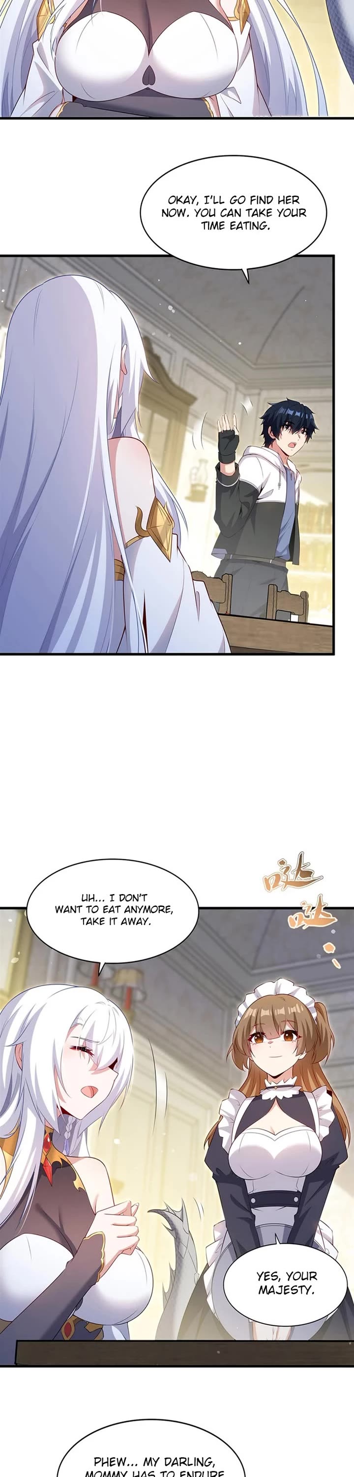 Shut Up, Evil Dragon! I Don't Want to Raise a Child With You Anymore Chapter 76 page 18 - Chapter 76: Leon's Prenatal Education Plan