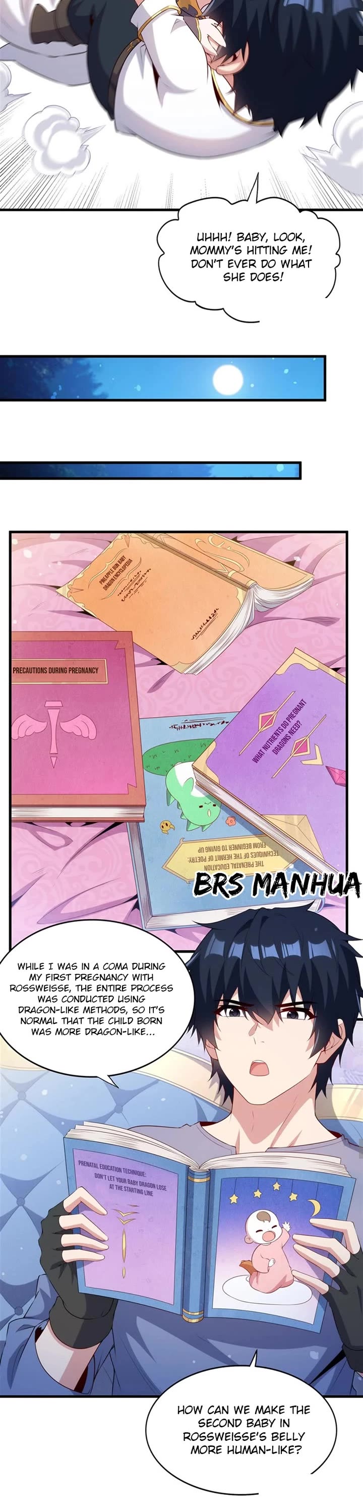 Shut Up, Evil Dragon! I Don't Want to Raise a Child With You Anymore Chapter 76 page 5 - Chapter 76: Leon's Prenatal Education Plan
