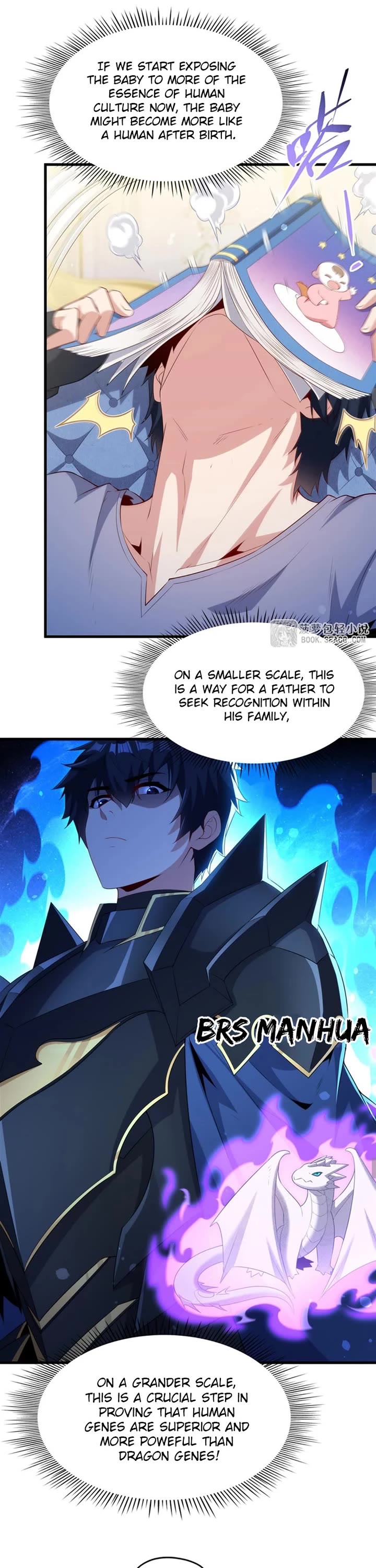Shut Up, Evil Dragon! I Don't Want to Raise a Child With You Anymore Chapter 76 page 6 - Chapter 76: Leon's Prenatal Education Plan