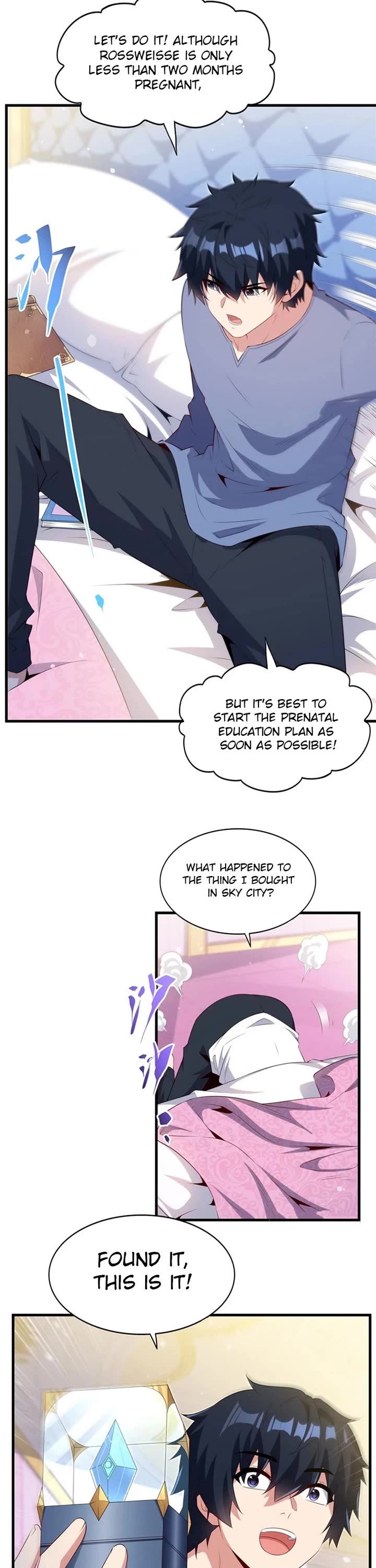 Shut Up, Evil Dragon! I Don't Want to Raise a Child With You Anymore Chapter 76 page 7 - Chapter 76: Leon's Prenatal Education Plan